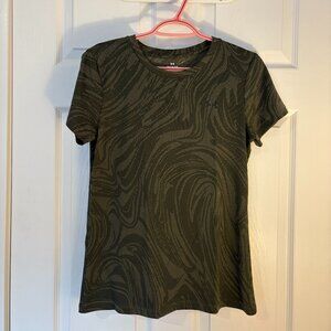 Under Armour Tech Women's Loose Fit Short Sleeve Active T-Shirt, Size S, Green
